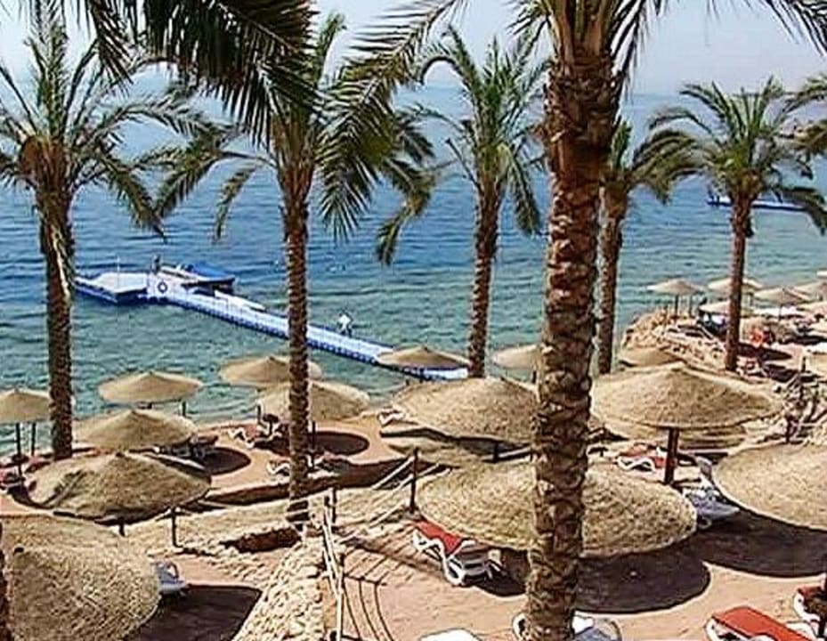 Strand und Steg zum Meer Grand Rotana Resort & Spa