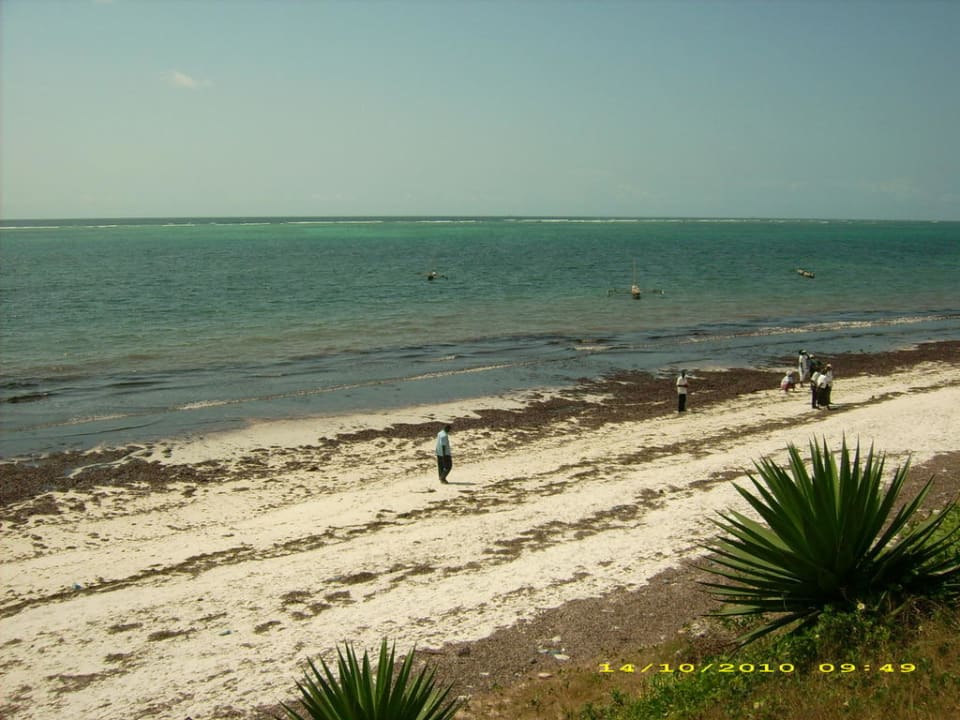 Blick zum Strand Reef Hotel Mombasa