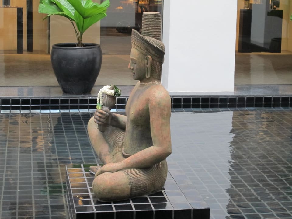 Sehr geschmackvolle und wertige Dekoration Hotel The Sukhothai Bangkok