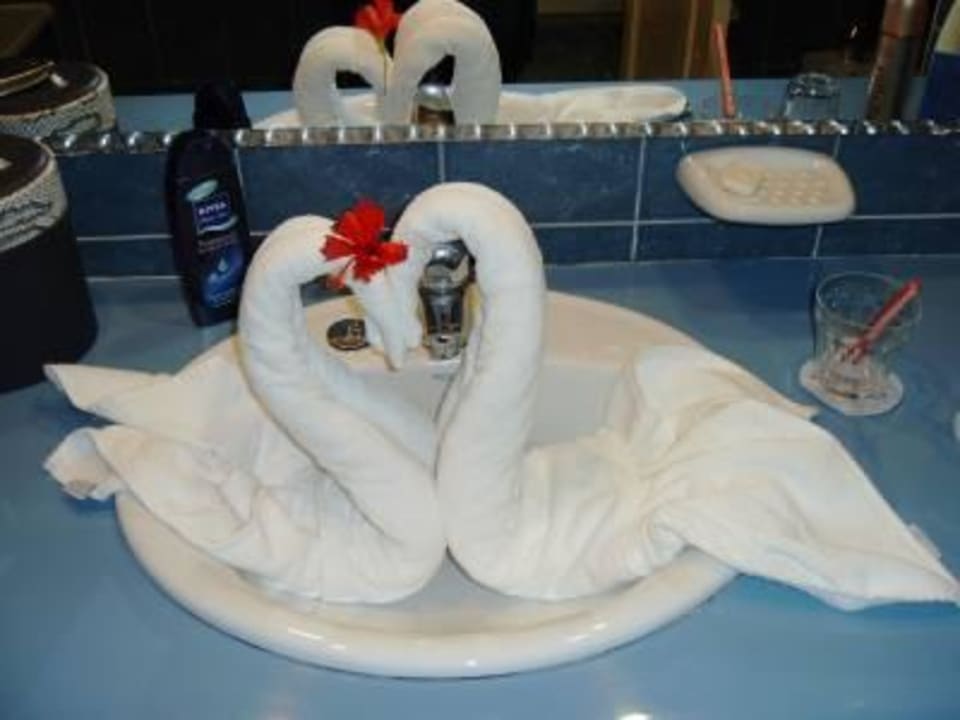 Kreation aus Handtüchern Iberostar Origin Taínos