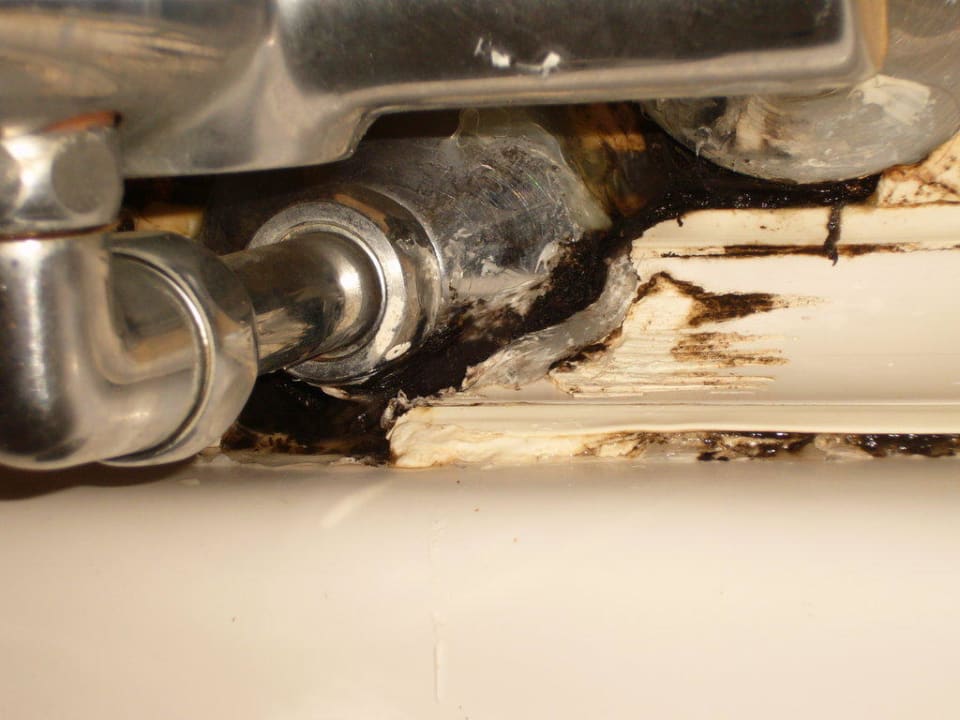 Schimmel im Bad Hane Family Resort