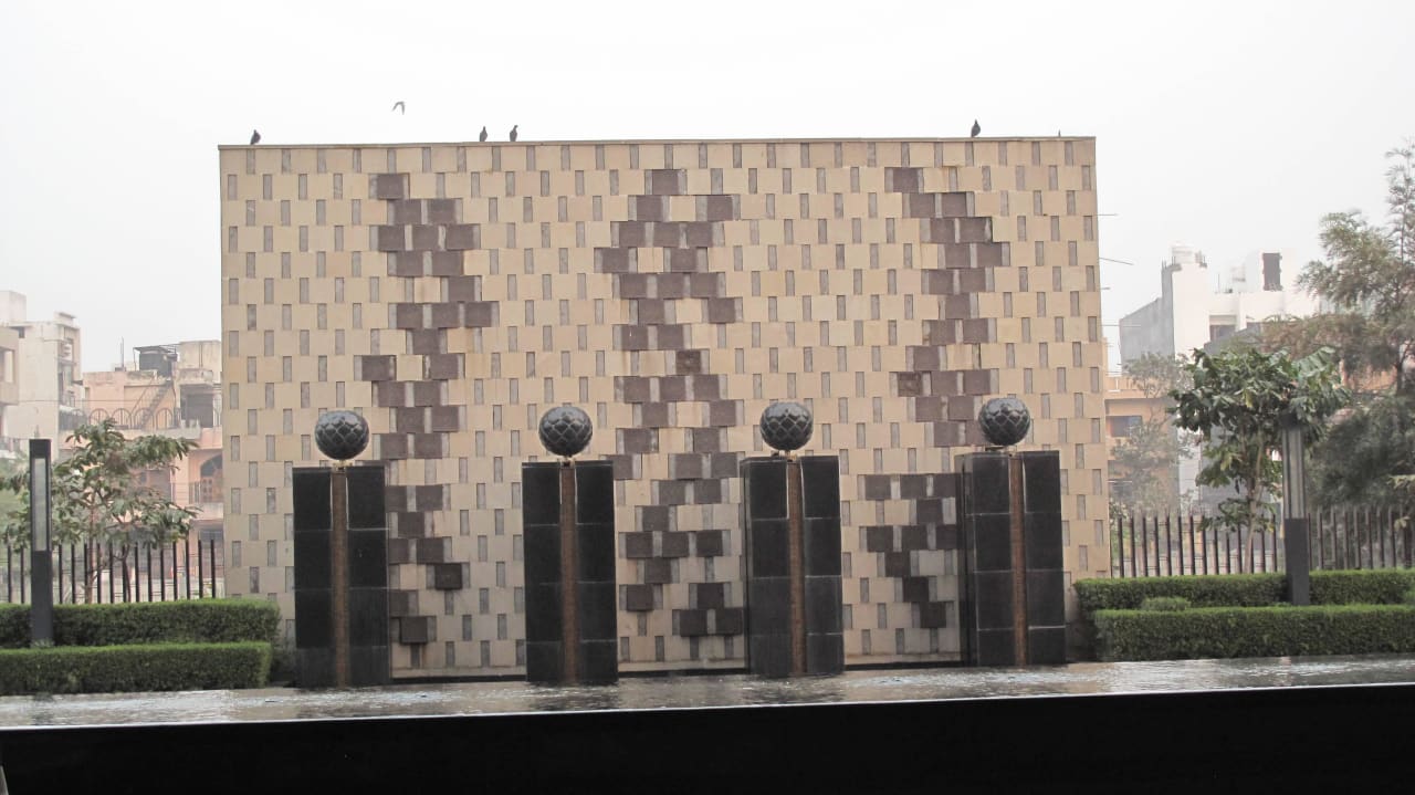 Außenbereich The Leela Ambience Convention Hotel Delhi