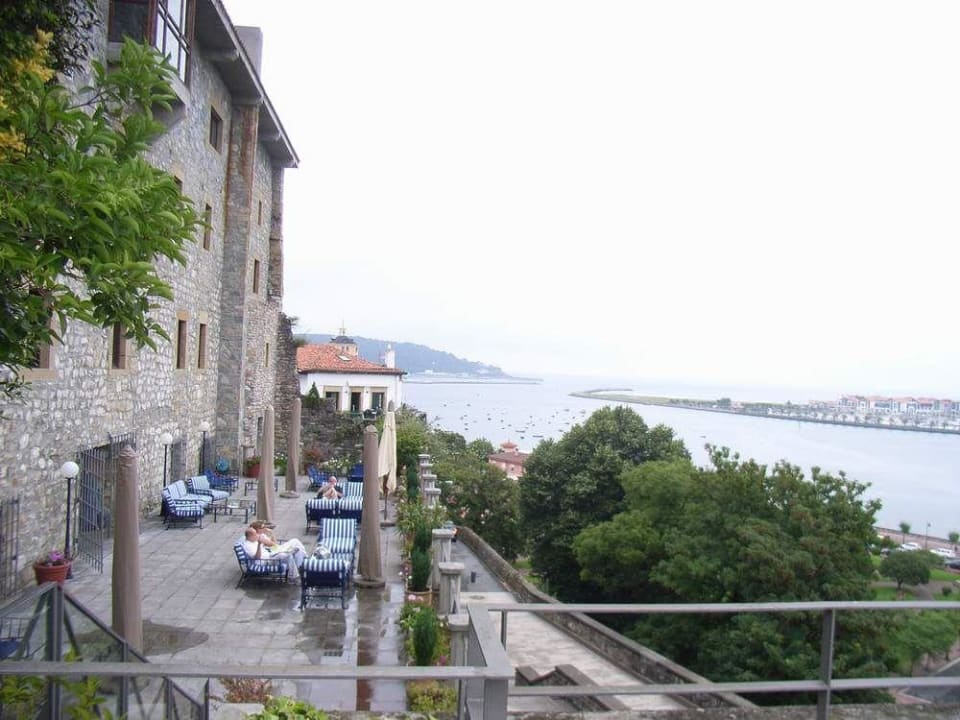 Terrasse Hotel Parador de Hondarribia