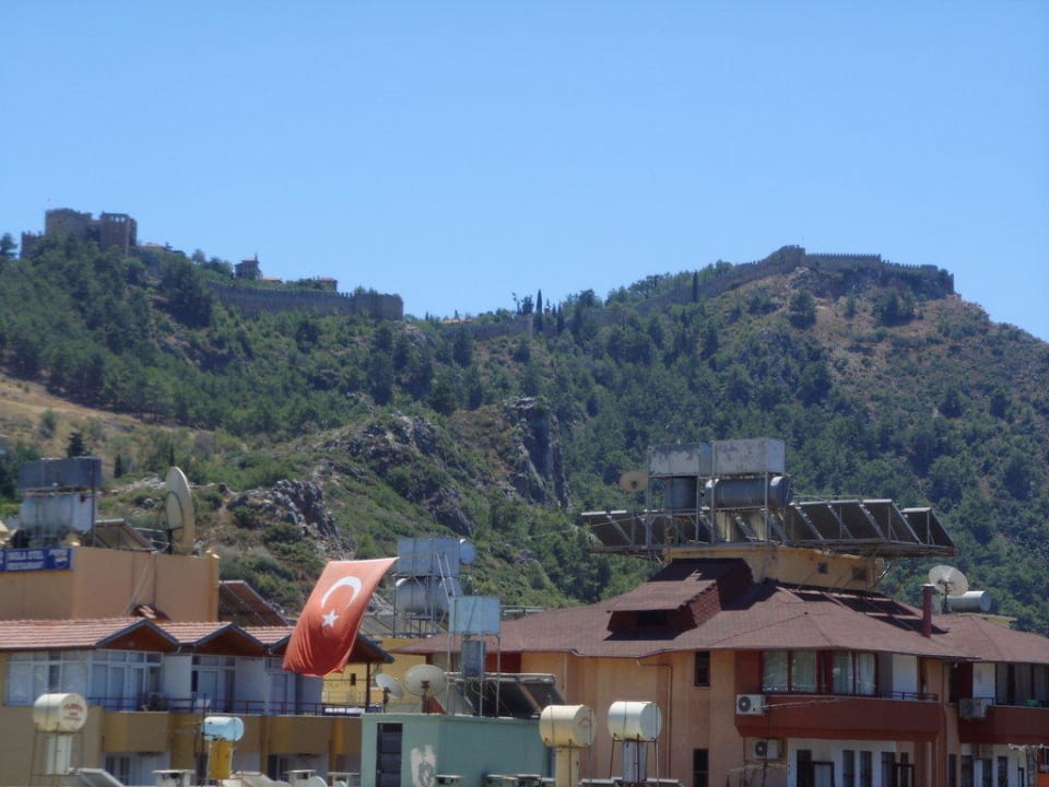 Ausblick aus dem Zimmer Hotel Aslan City Kleopatra