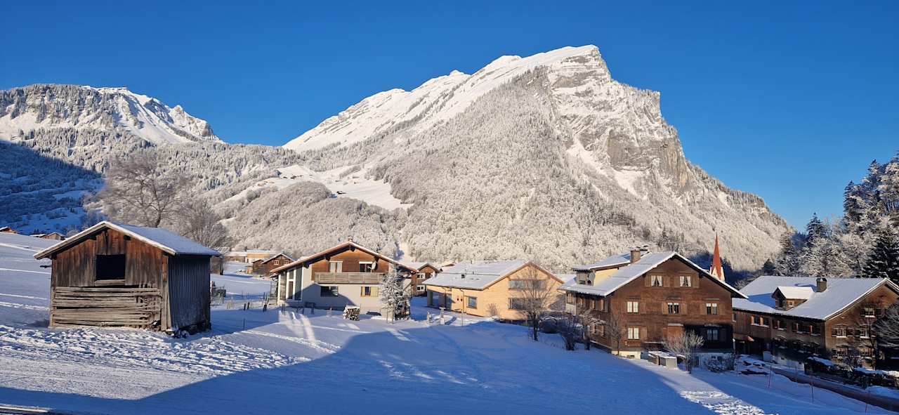 Ausblick Alpen Hotel Post