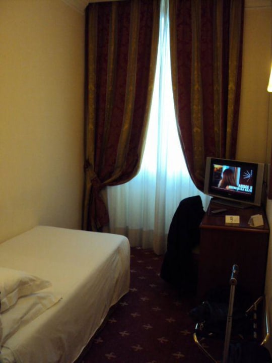 Einzelzimmer im Milton Roma Hotel Milton Roma