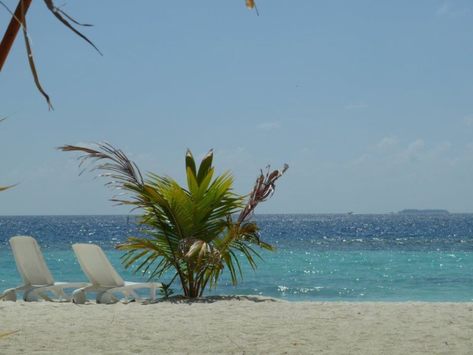 Strand bei der Sundownerbar Bandos Maldives