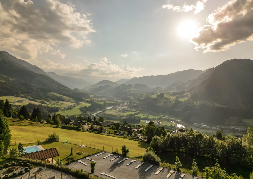 Ausblick Weitenmoos Panorama Apart & Rooms