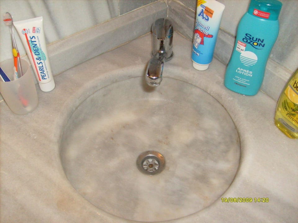 Waschbecken Hotel Andiz Beach