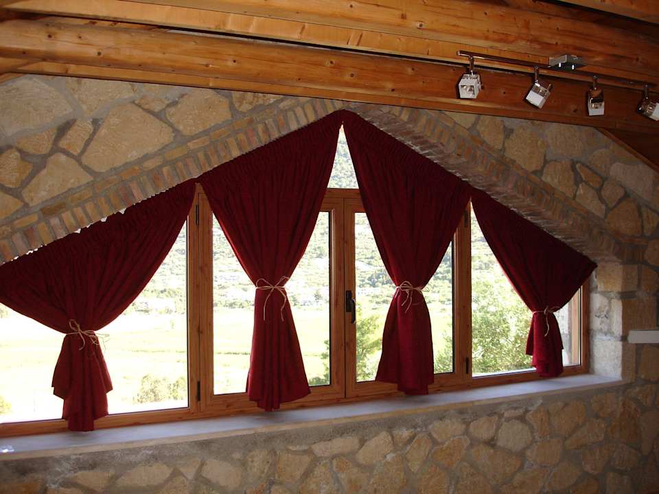 Ausblick aus dem Schlafzimmer Villa Tireda