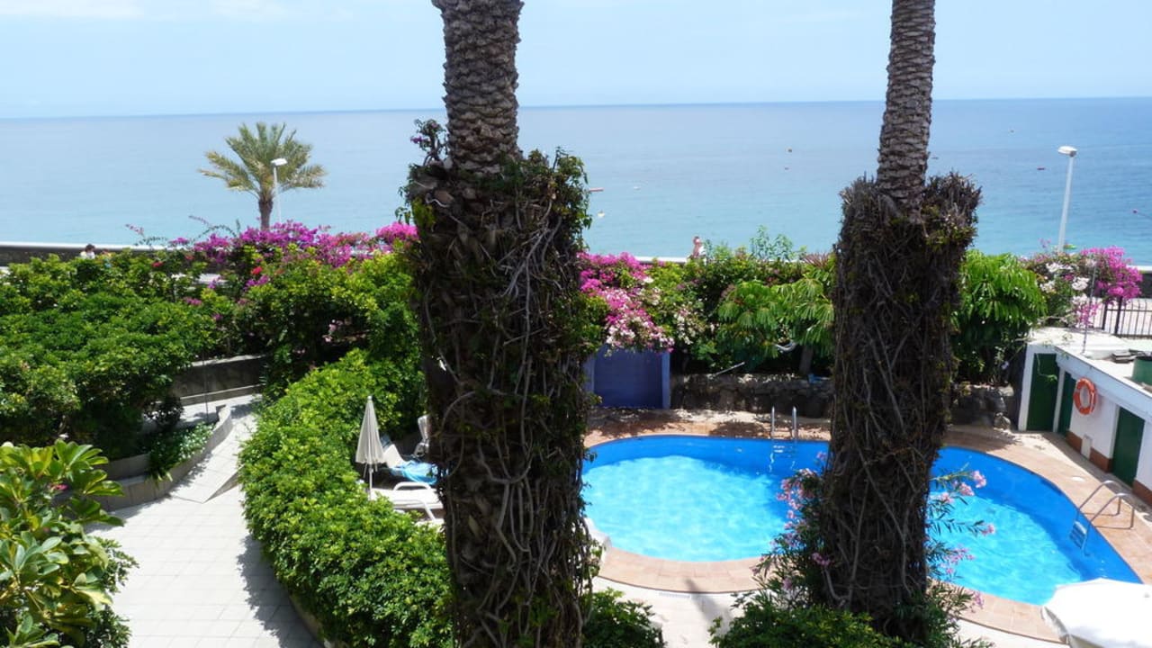 Blick vom Balkon Hotel San Nicolas