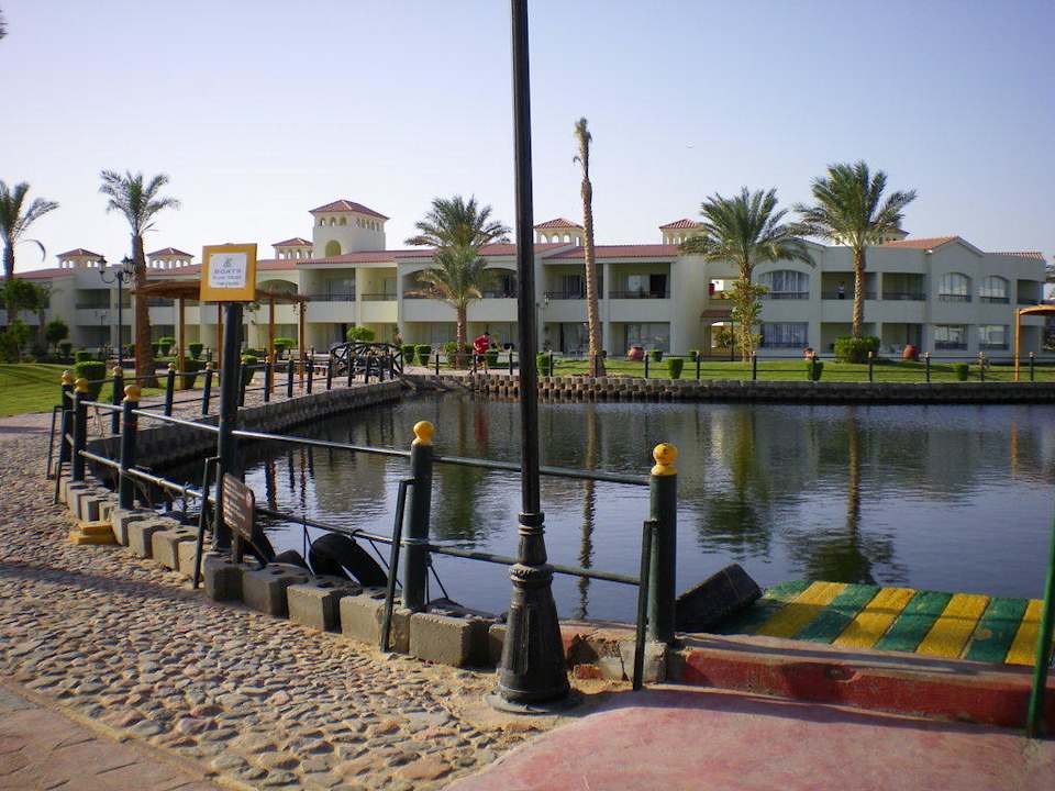 Anlegestelle für Wassertaxis Pickalbatros Dana Beach Resort - Hurghada
