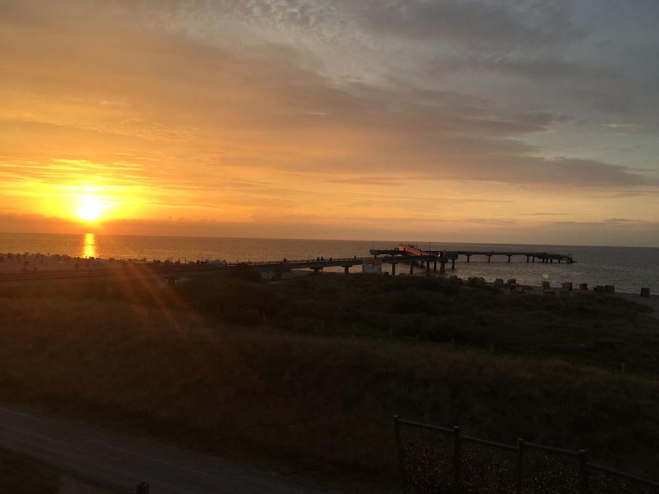 Ausblick Bretterbude Heiligenhafen