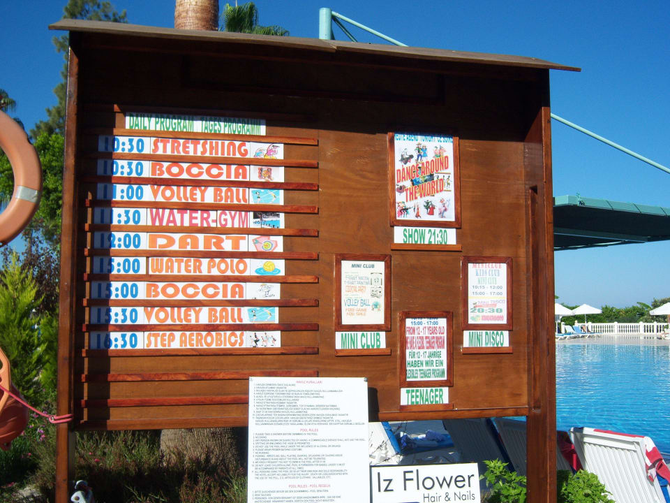 Animationsprogramm Iz Flower Side Beach Hotel