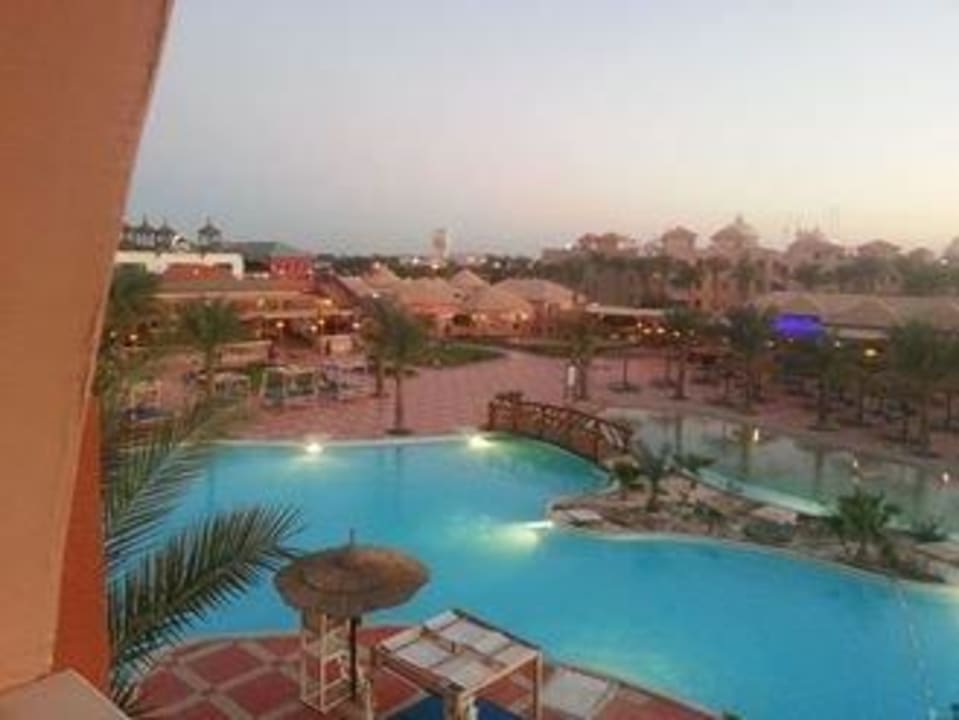 Blick vom Zimmer Pickalbatros Aqua Vista Resort - Hurghada