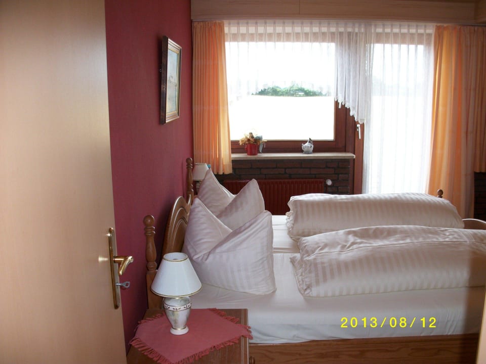 Blick aus dem Badezimmer Landhaus Jägerhof