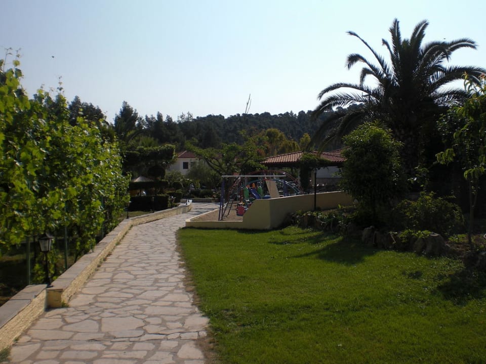 Ogród Hotel Chrousso Village