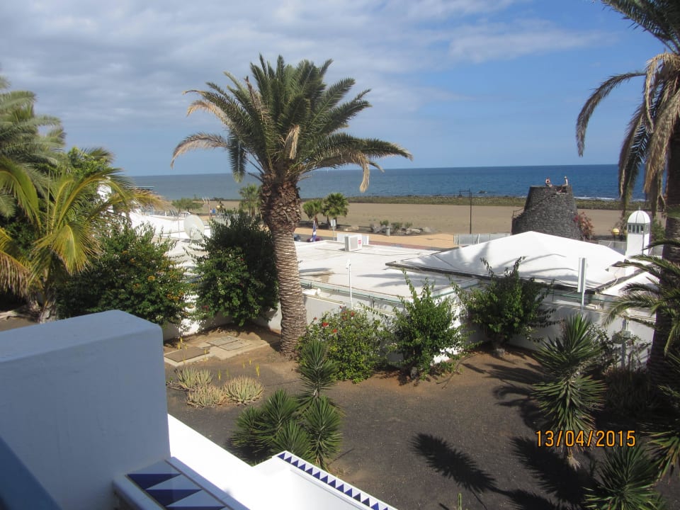 Ausblick vom Balkon Seaside Hotel Los Jameos