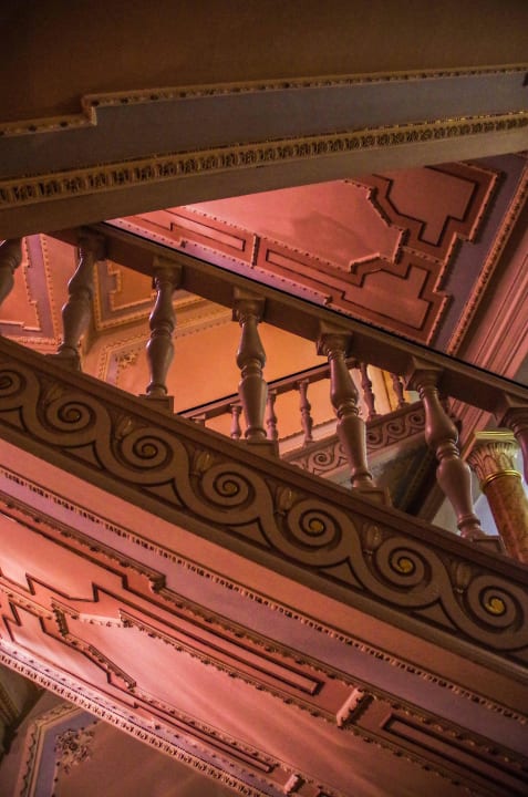 Aufgang zu den Zimmern  Hotel Kaiserhof Victoria