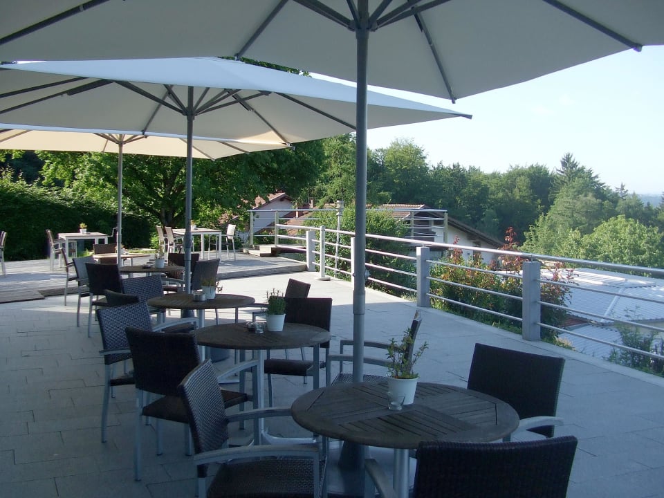 Panoramaterrasse Thula Wellnesshotel Bayerischer Wald