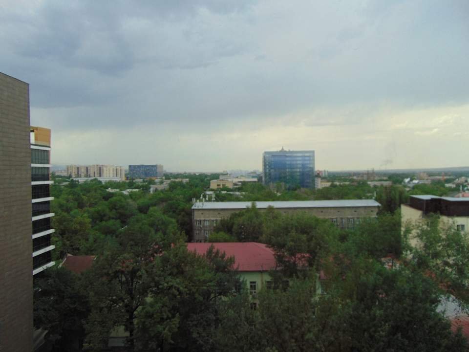 Ausblick Mercure Almaty City Center