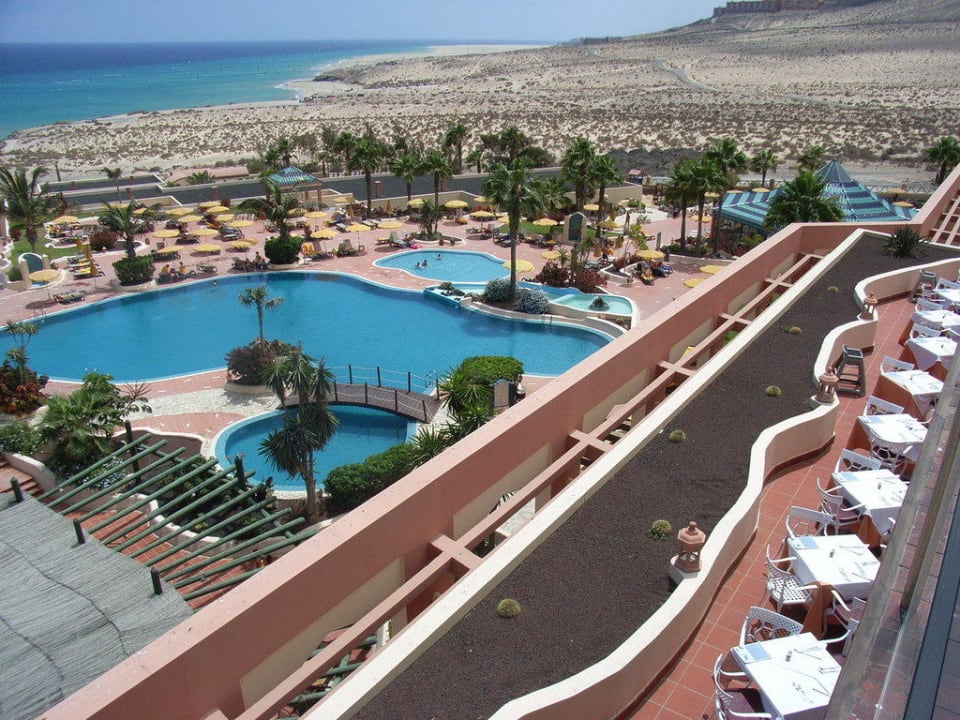Außenterrasse des Restaurant H10 Playa Esmeralda - Adults only