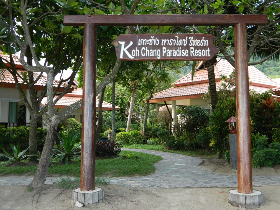 Zugang vom Strand Koh Chang Paradise Resort & Spa