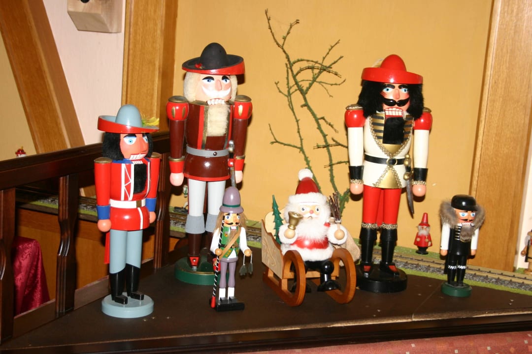 Weihnachtsdeko Ferienhotel Fichtenhäusel am Pöhlagrund