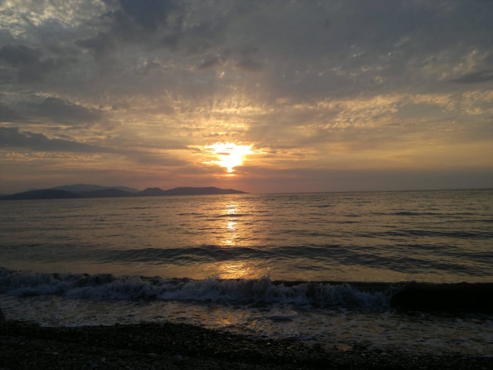 Zachód słońca nad morzem Akbulut Hotel & Spa