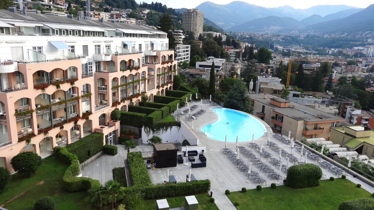 Blick vom 5. Stock des Hauses 1 Villa Sassa