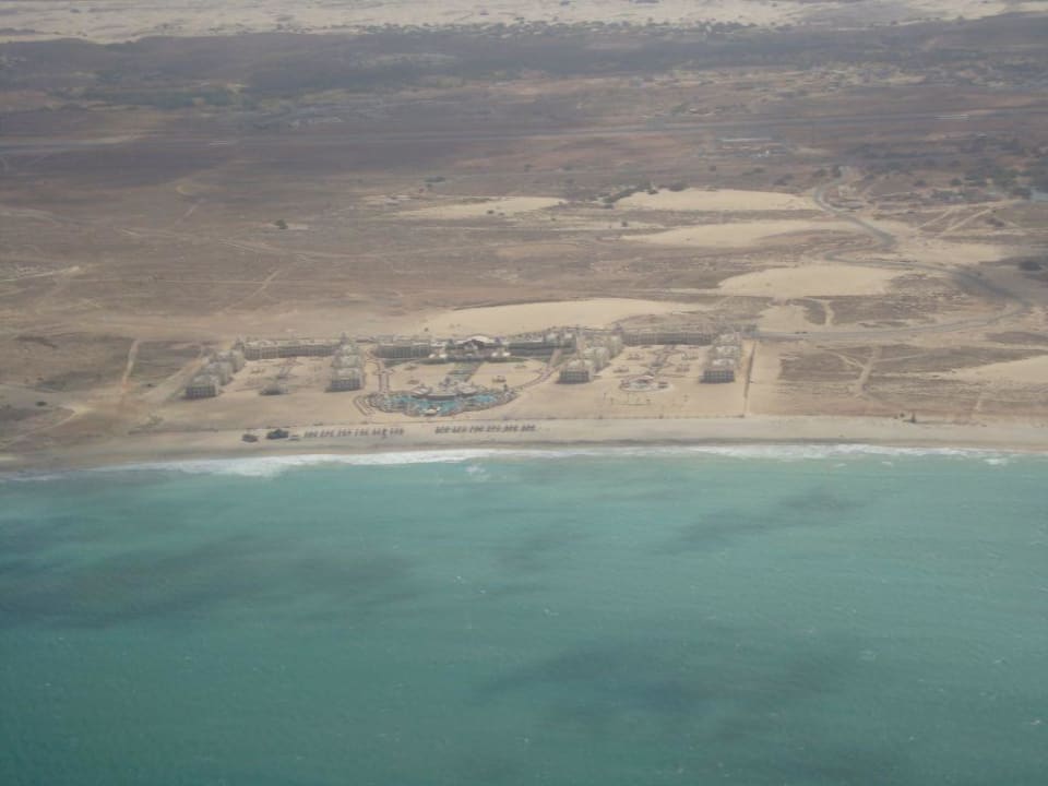 RIU Karamboa aus dem Flugzeug Hotel Riu Karamboa