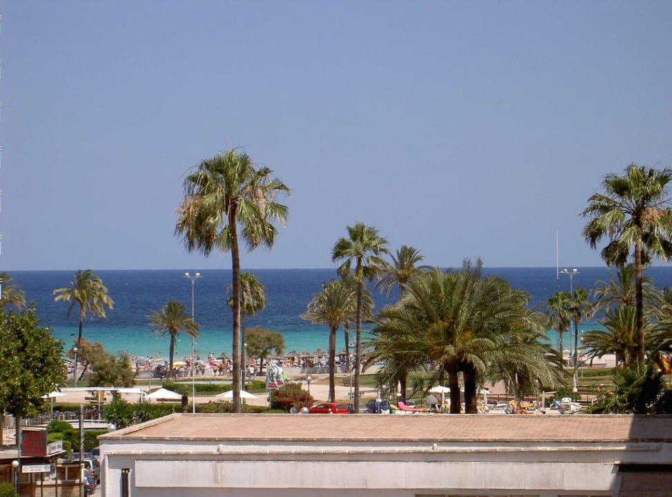Ausblick vom Balkon La Santa Maria Hotel
