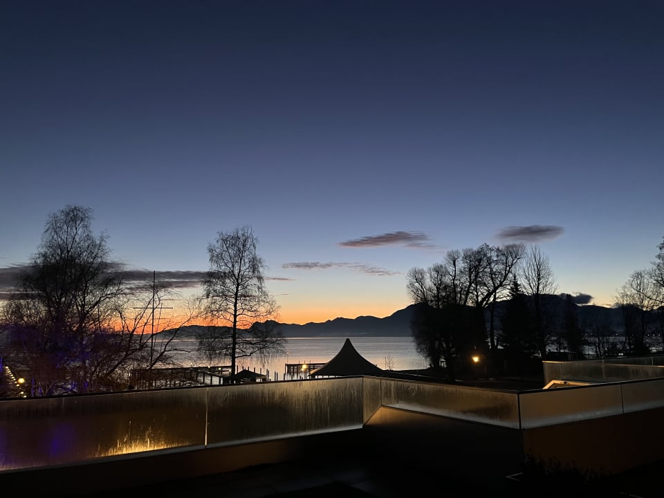 Ausblick Yachthotel Chiemsee