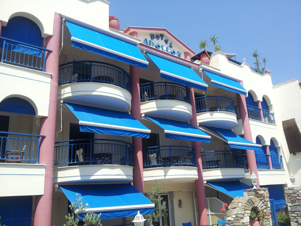 Außenansicht Hotel Apollon