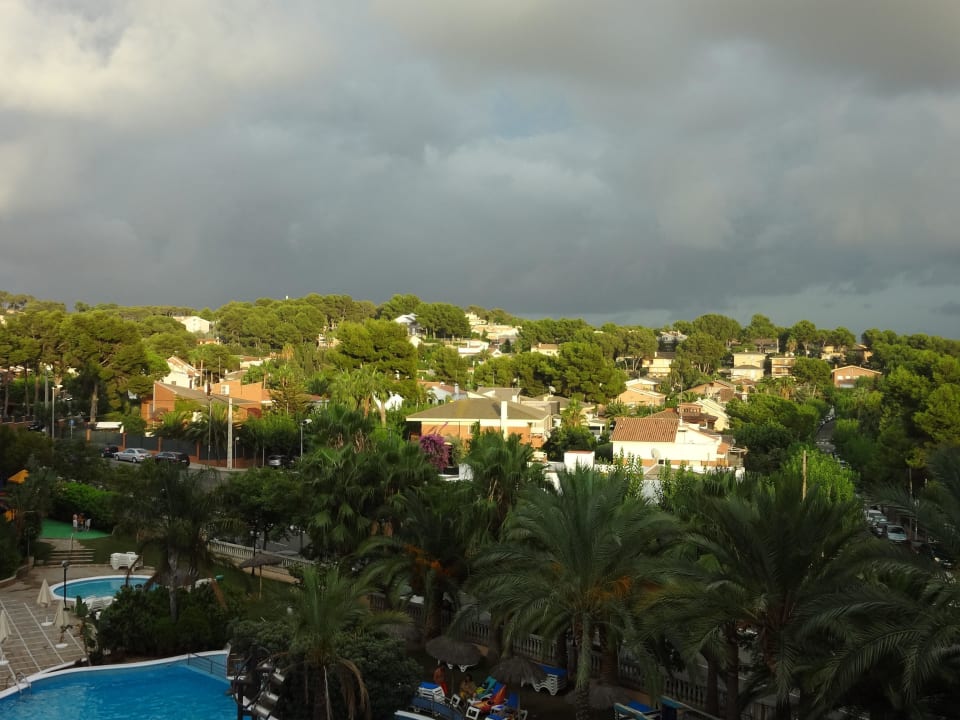 Вид с балкона номера 355 Ponient Hotel Dorada Palace by PortAventura