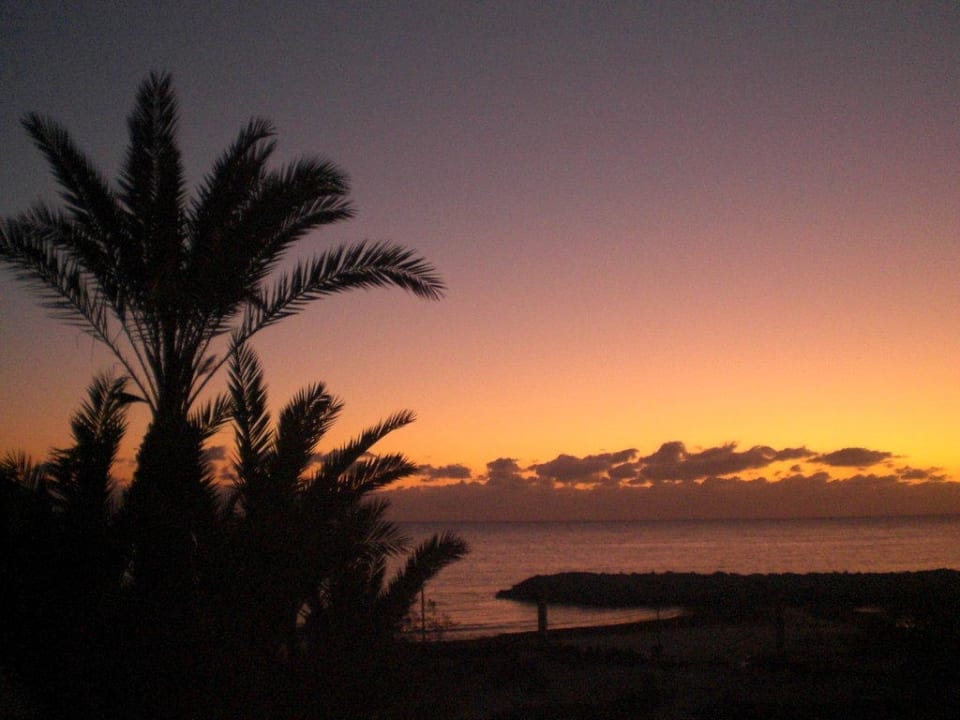 Sonnenaufgang vom Balkon gesehen Marhaba Royal Salem