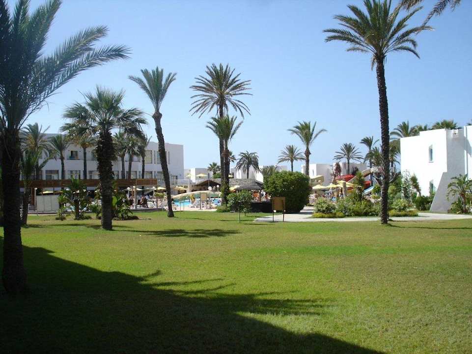 Blick von unserem Balkon Ruspina Beach Resort