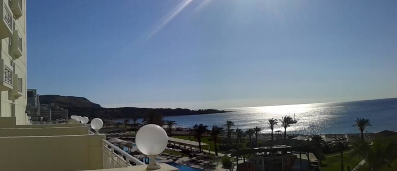 Ausblick von Zimmer 1123 Rodos Palladium Leisure & Wellness