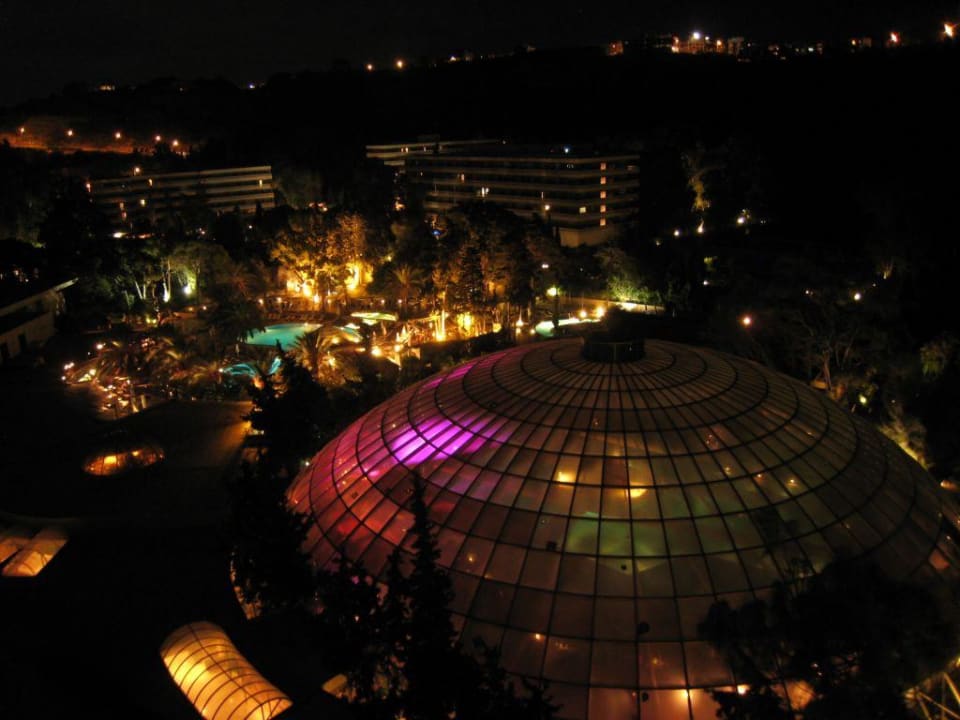 Blick aus dem 9. Stock Rodos Palace Hotel