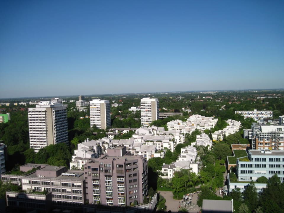 Blick auf City Four Points by Sheraton Munich Arabellapark