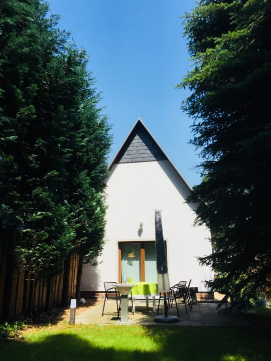 Ausblick Ferienhaus am Grünen See