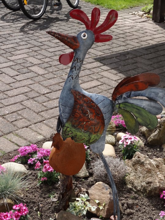 Liebevolles Detail vor dem Hotel Hotel Tannenhof