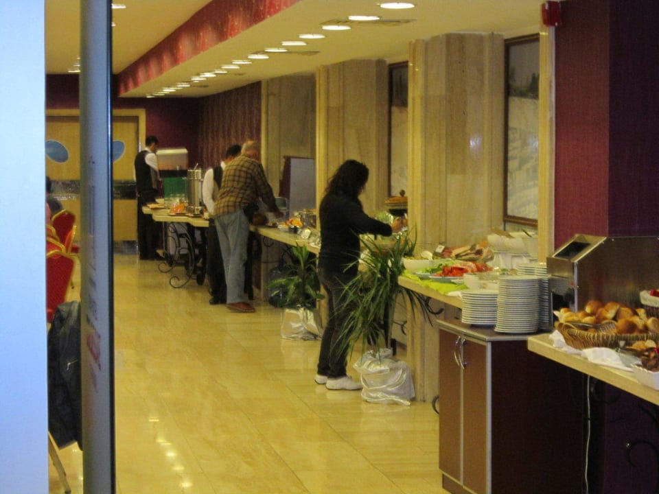 Jaja,das ist das ganze Buffet Spa Hotel Colossae Thermal