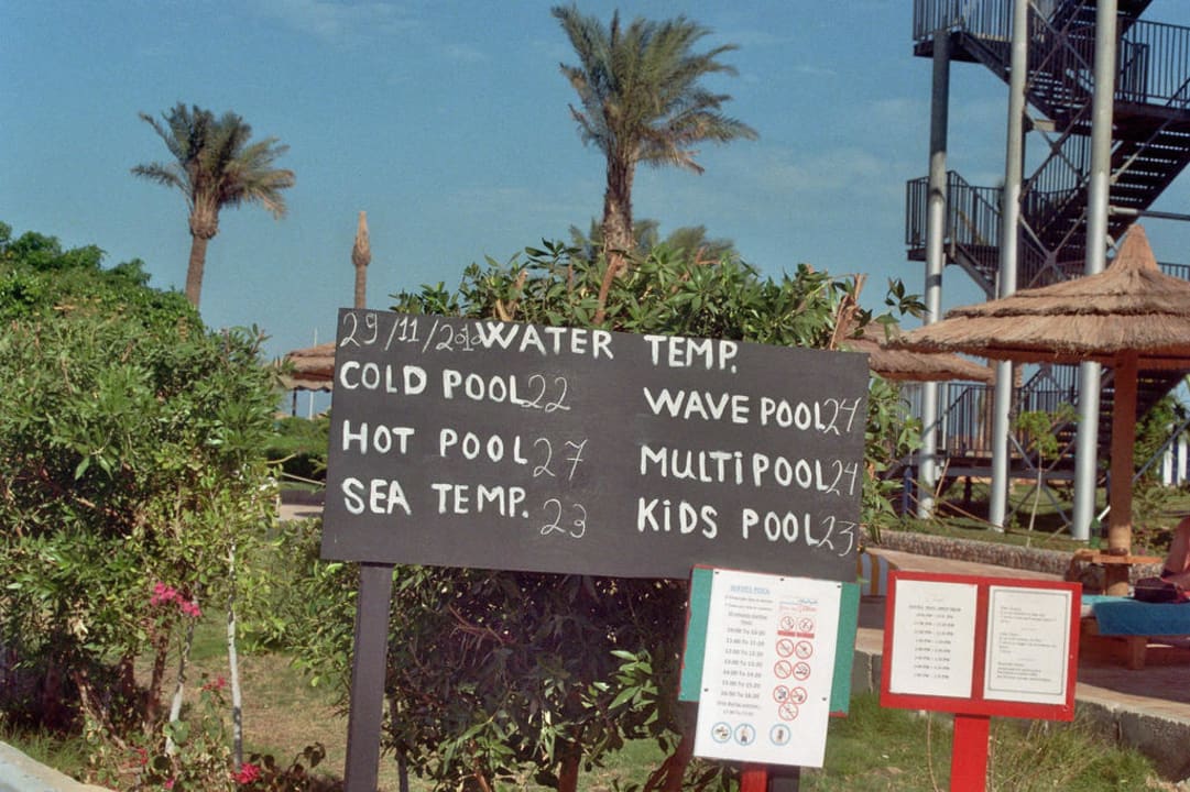 Wassertemperaturen Hotel Titanic Palace