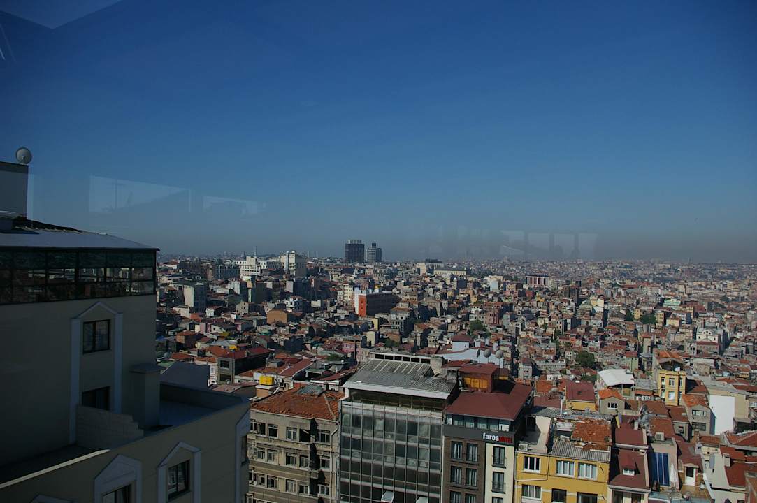 Aussicht Frühstücksraum Richtung Marmarameer Eresin Hotels Taxim & Premier