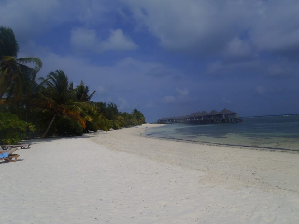 Ausblick vor unserem Bungi Kuredu Island Resort & Spa