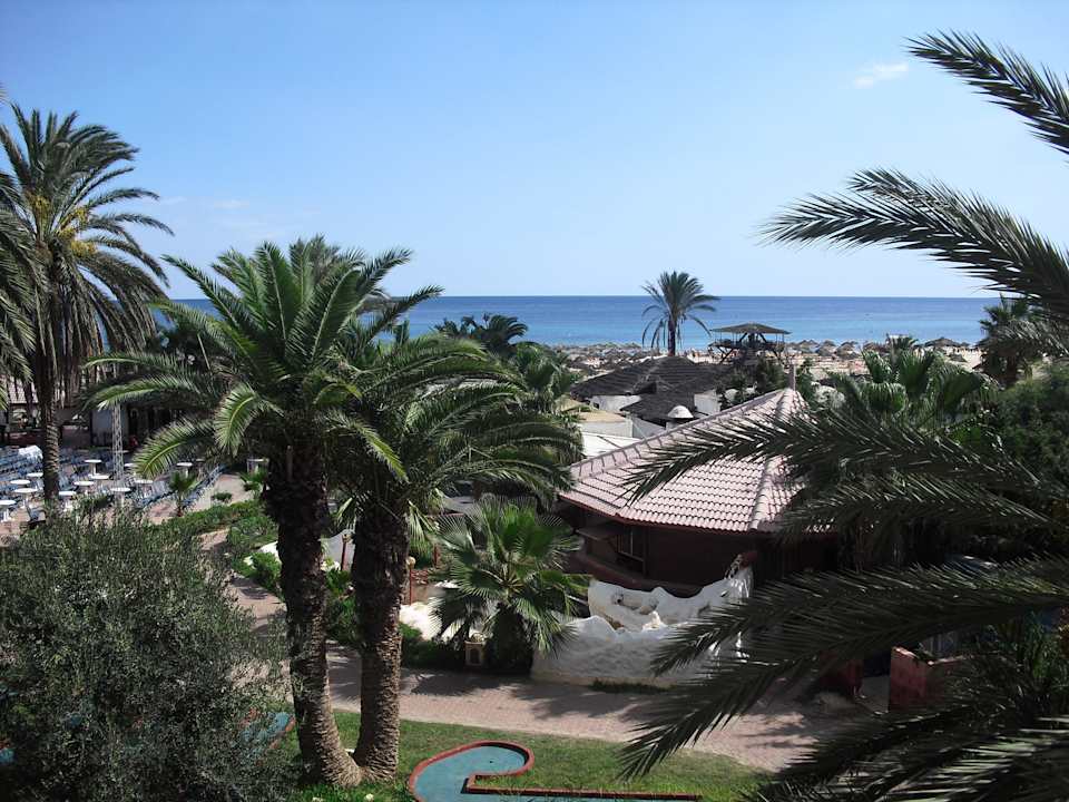 Blick aus dem Balkon Hotel Paradis Palace