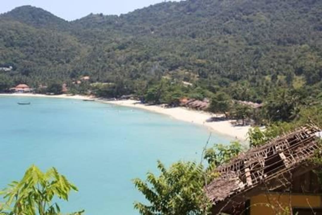 Blick Richtung Hotel Pingchan Koh Phangan Beachfront Resort