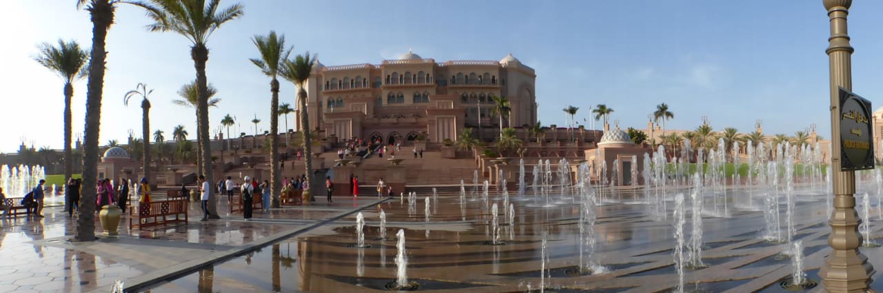 Außenansicht Emirates Palace Mandarin Oriental