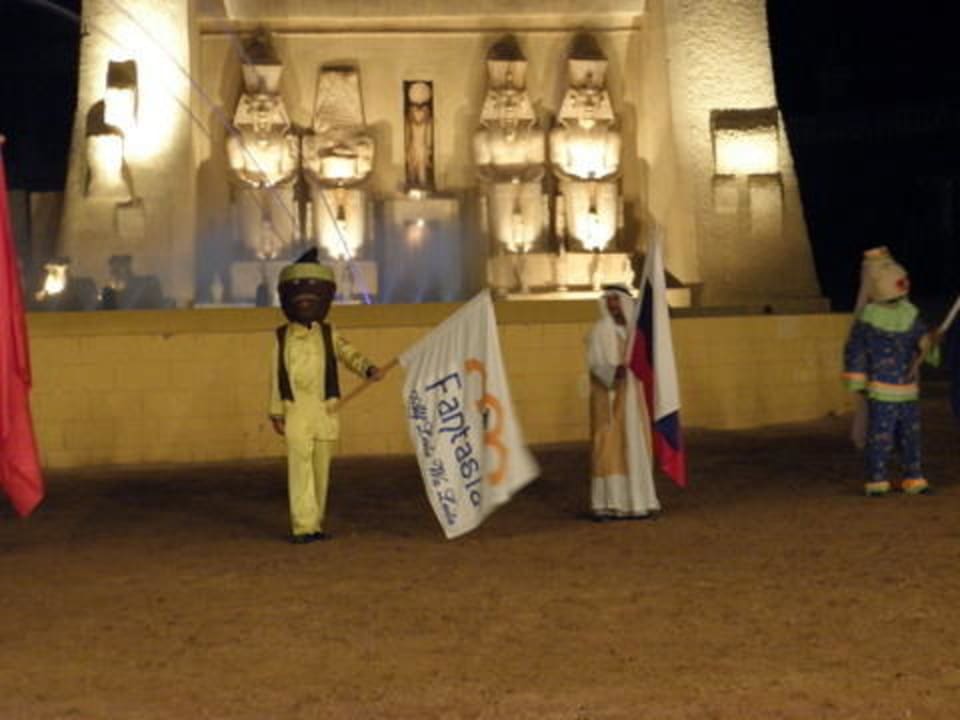 Światło i dźwięk Pickalbatros Alf Leila Wa Leila Resort - Neverland Hurghada